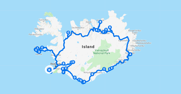 Mapa Island road trip